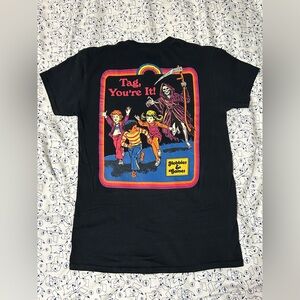 HALLOWEEN 💀 | VINTAGE | Steven Rhodes “Tag You’re It”Graphic Tee Shirt